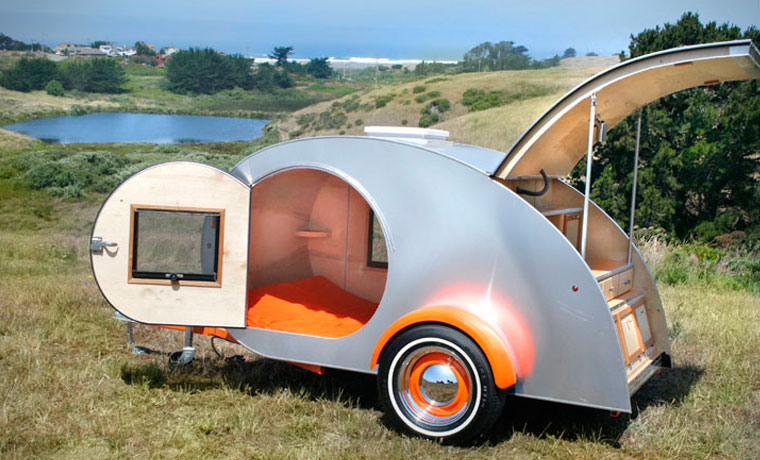 Glamping trailers