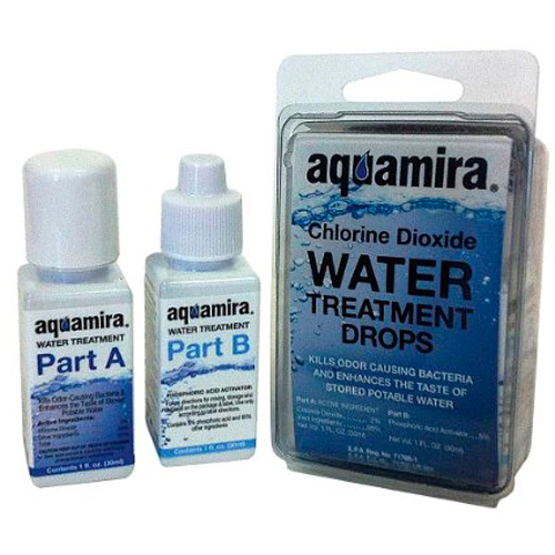 Aquamira droplet set water purification