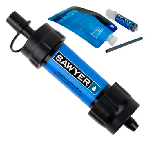 Sawyer Mini backpacking water filters