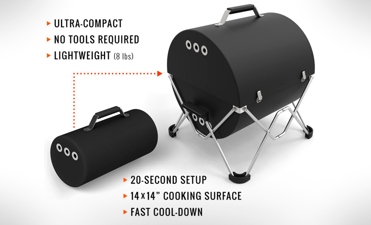 Gobq Grill - cool camping set ups
