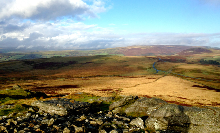View of the moors