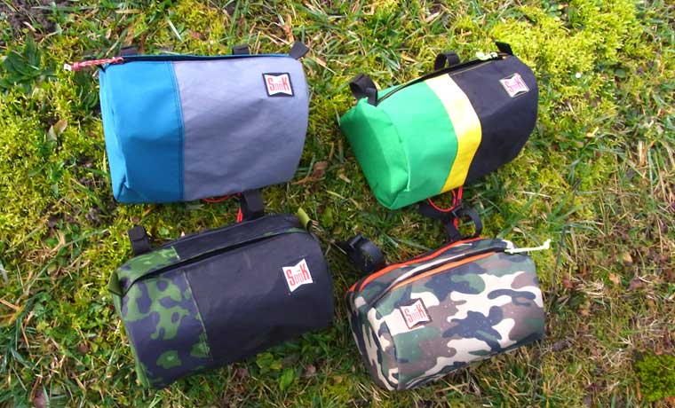 Quickie Spok Werks bags on grass