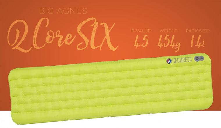 Big Agnes Q Core SLX sleeping pad