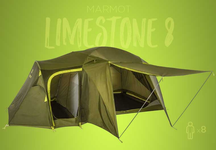 Marmot Limestone 8 Person Camping Tent