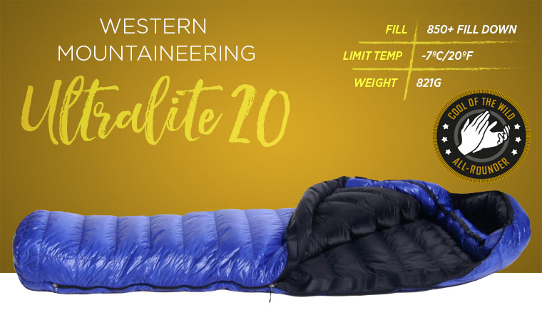 Western Mountaineering Ultralite 20 sleeping bag