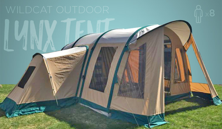 Wildcat Lynx Tent (sleeps 8)