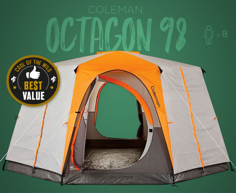 Coleman Octagon Family Camping Tent