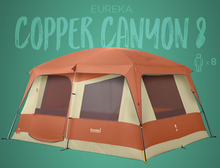 Eureka Copper Canyon Family Camping Tent