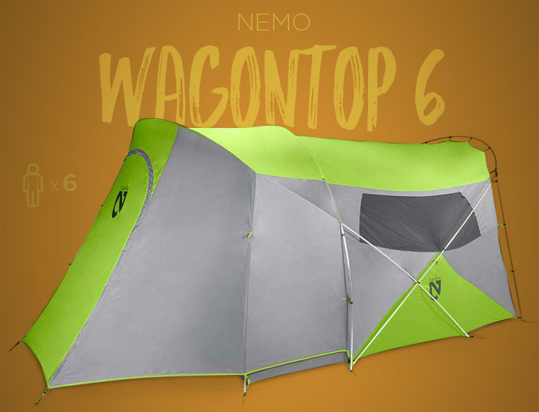  Nemo Wagontop Family Camping Tent