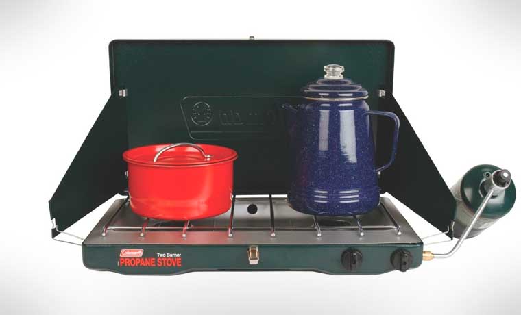 Coleman double gas stove
