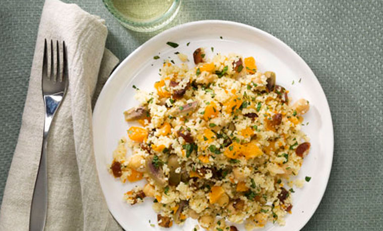 Couscous and chickpea salad