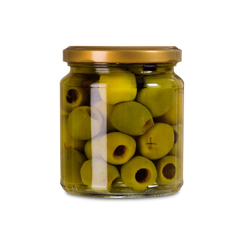 Jar of olives