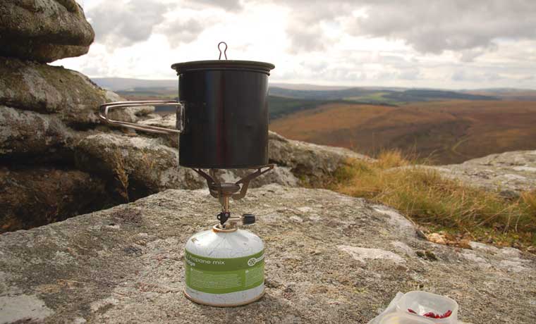 Gas stove and pot