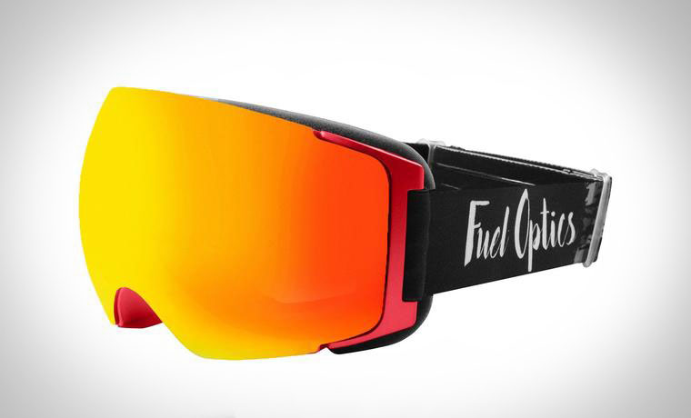 Fuel Optics goggles with quick change magnetic lens