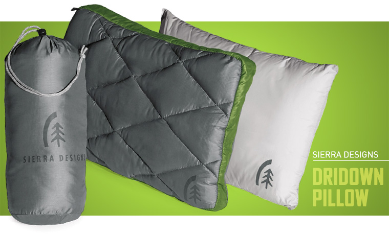 Sierra Designs DriDown Camping Pillow