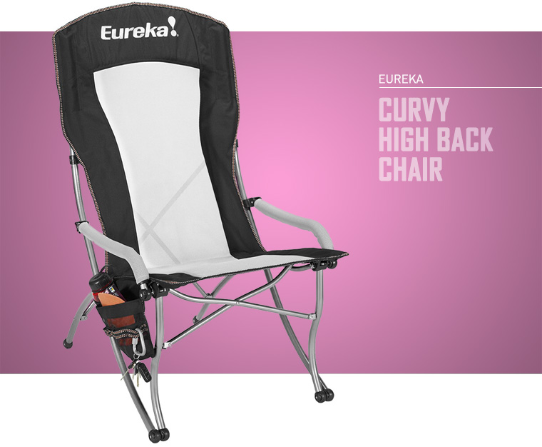 Eureka Curvy High Back Camping Chair