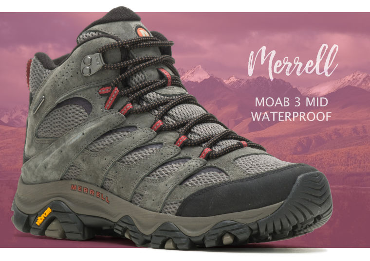 Merrell Moab 3 Mid Waterproof Hiking Boots