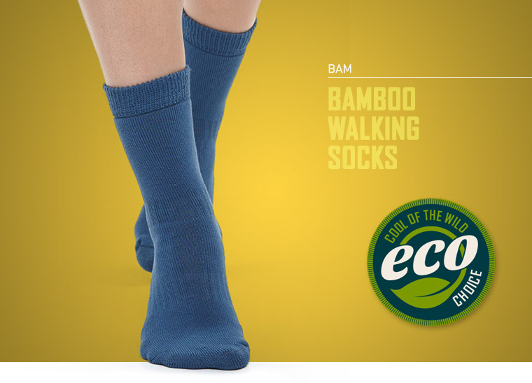 BAM Bamboo Walking Socks