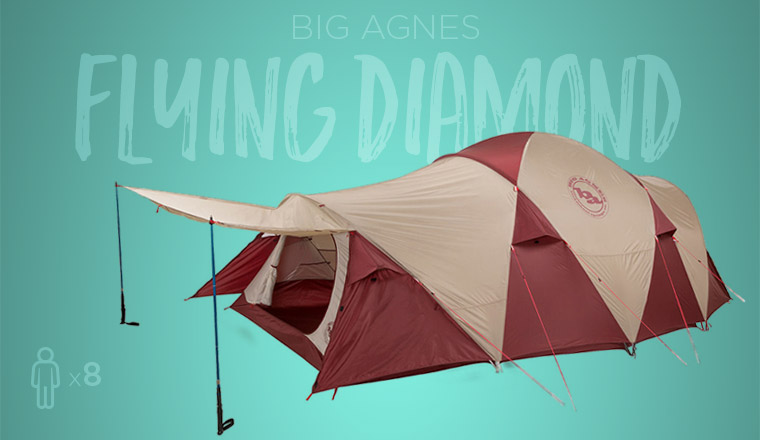 Big Agnes Flying Diamond 8 Tent (sleeps 8)