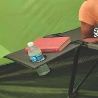 Table on the best camping cot