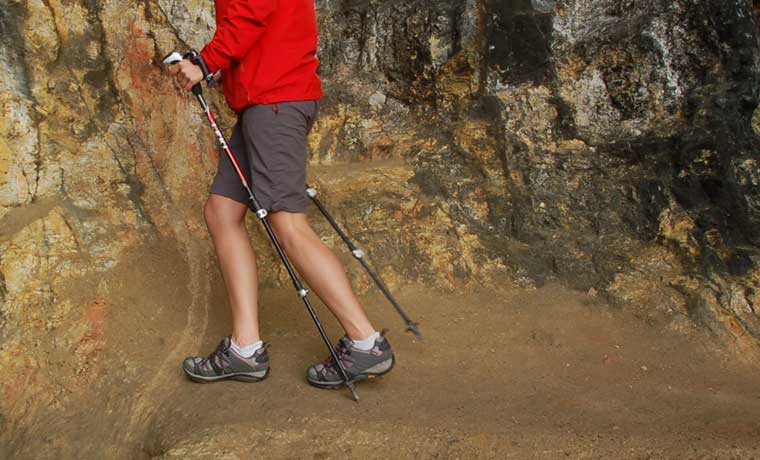 How to use hiking poles