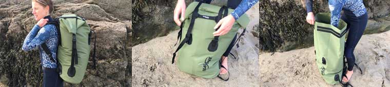 Boundary waterproof backpack 