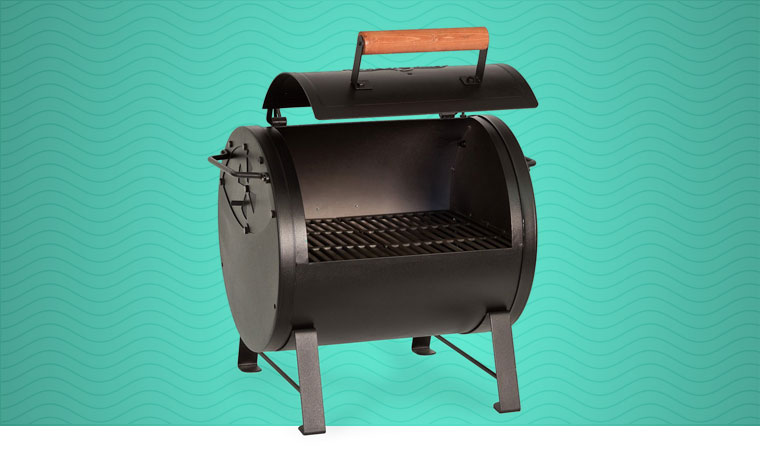 Char-Griller Table Top Charcoal Grill and Side Fire Box