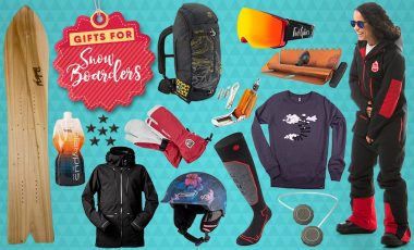 Gifts for snowboarders