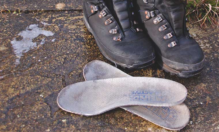 Innersoles of boots