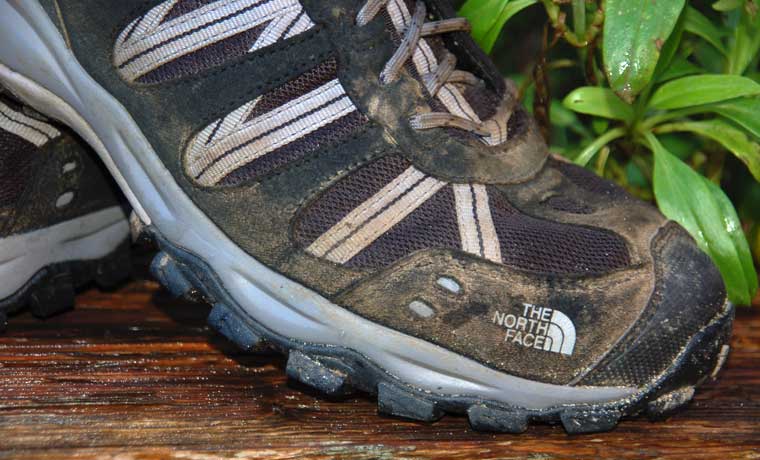 Lugs of hiking shoes