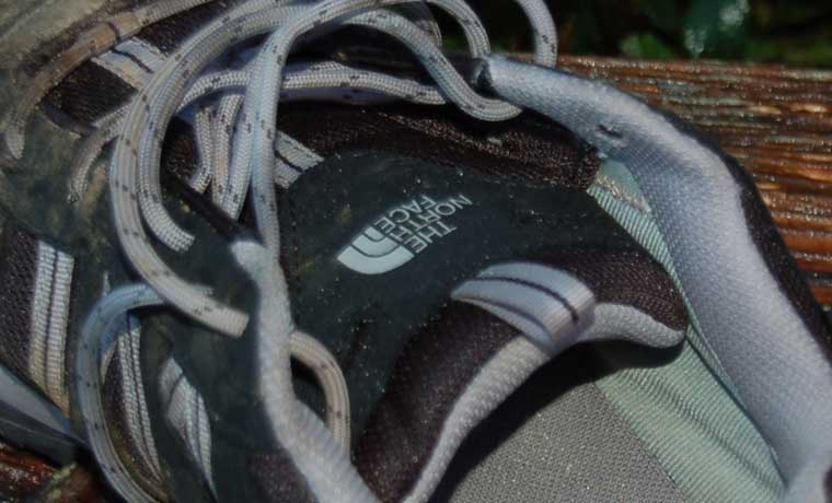 Tongue of hiking shoes