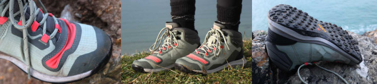 Close ups Keen hiking boots