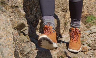 Hiking in Teva Arrowood Lux Mid Wp Boots
