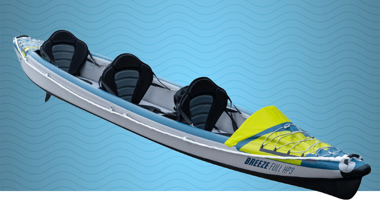 Tahe Outdoors Breeze Inflatable High Pressure Canoe Kayak Hybrid