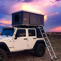 Hardshell roof top tent