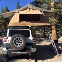 Softshell roof top tent
