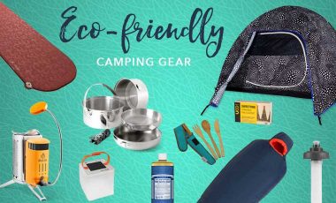 Eco-friendly camping gear