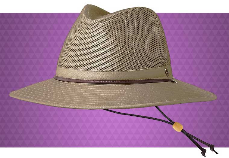Coolibar Crushable Ventilated Canvas Hat