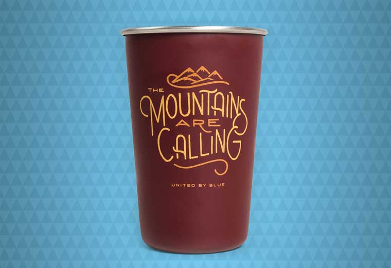 Insulated Mountains Tumbler