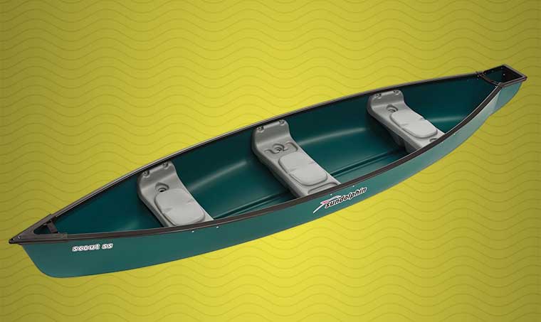 Sun Dolphin Scout SS Canoe for beginners