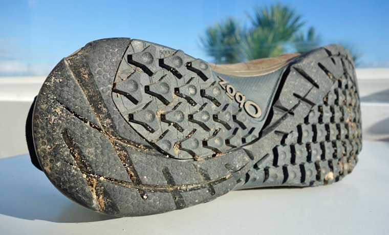 Sole of shoe