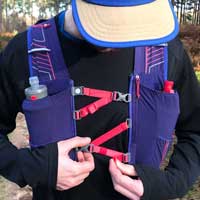 Sternum straps feature of the best running hydration vests