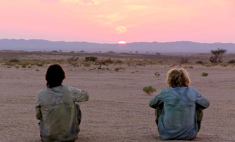 Adventure documentaries - men watching sunset