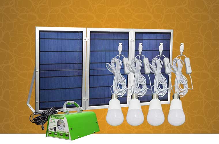 HKYH Solar Panel Lighting Kit