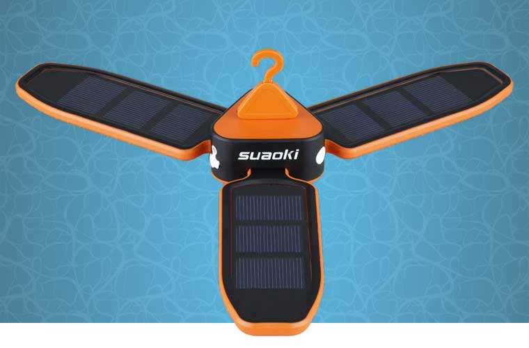 Suaoki Collapsible Solar LED Camping Lantern