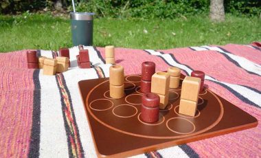 Camping board game