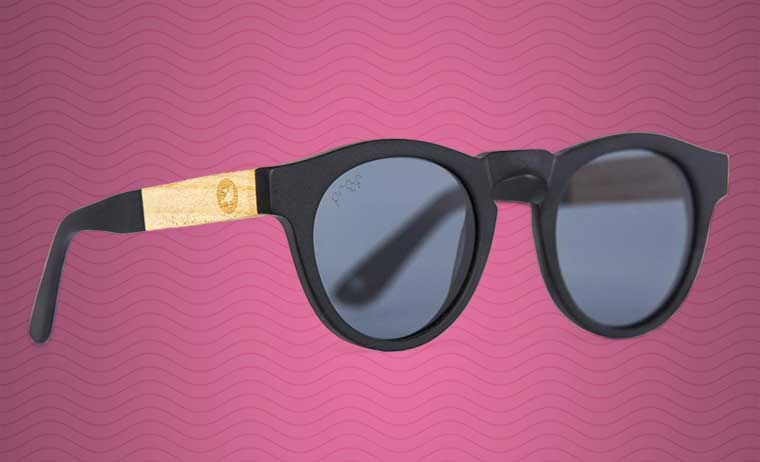 Proof Eyewear Banks Eco Wood Sunglasses