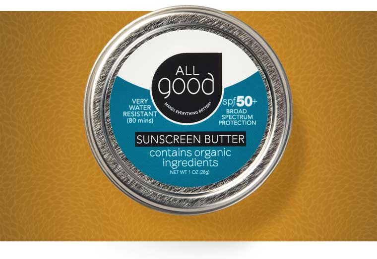 All Good SPF 50+ Zinc Sunscreen Butter