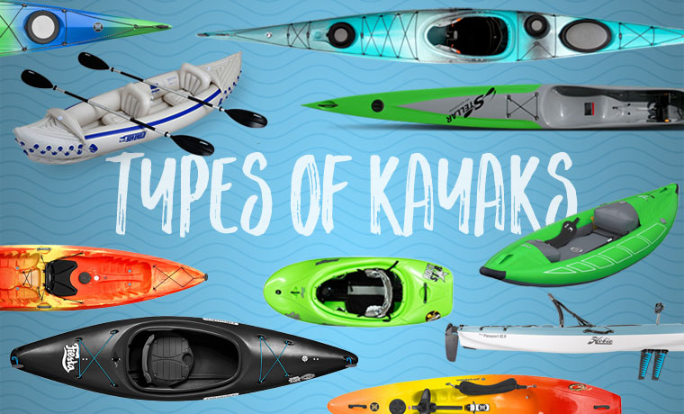 Types of Kayaks: A Visual Guide With Pros and Cons - Cool of the Wild