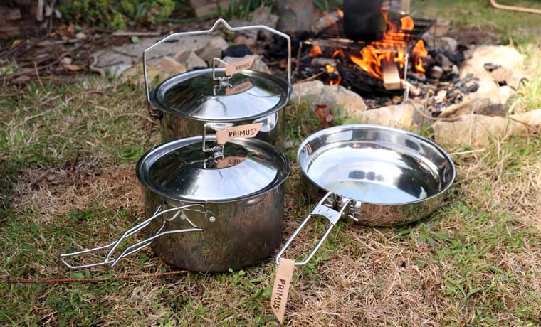 CampFire Frying Pan Stainless Steel 21cm